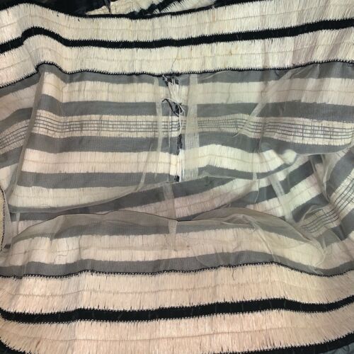 Vintage 1950s Raffia Skirt With Velvet Trim - Fresh Stock Dated February 2026