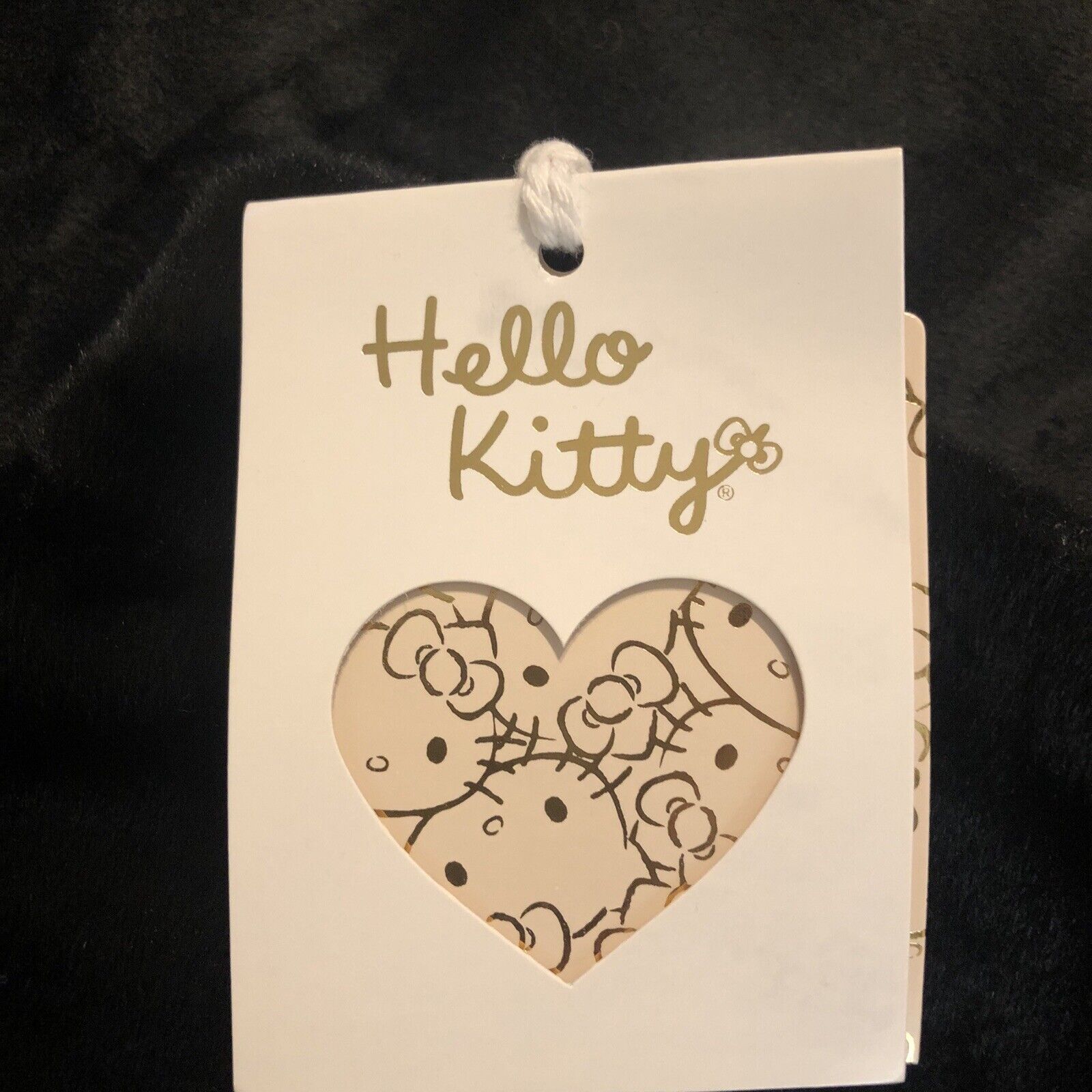 Pottery Barn Hello Kitty Faux Fur Pillow Cover Black 16’ Square Teen New - Fresh Stock Dated February 2026