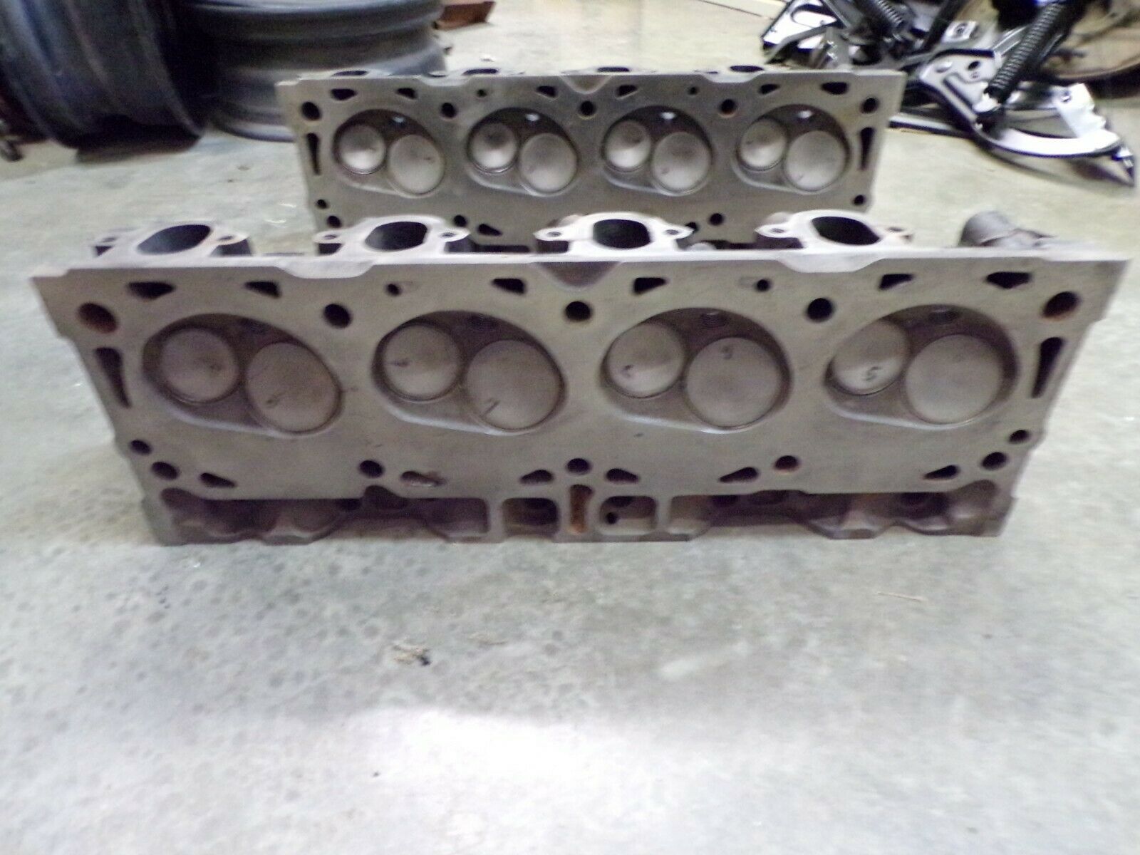 Ford 429-460 Heads Complete C9VE-A Thunderbird High Performance Dragster Hot Rod - Fresh Stock Dated February 2026