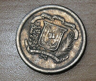 1981 Dominican Republic 25 Centavos - Fresh Stock Dated February 2026