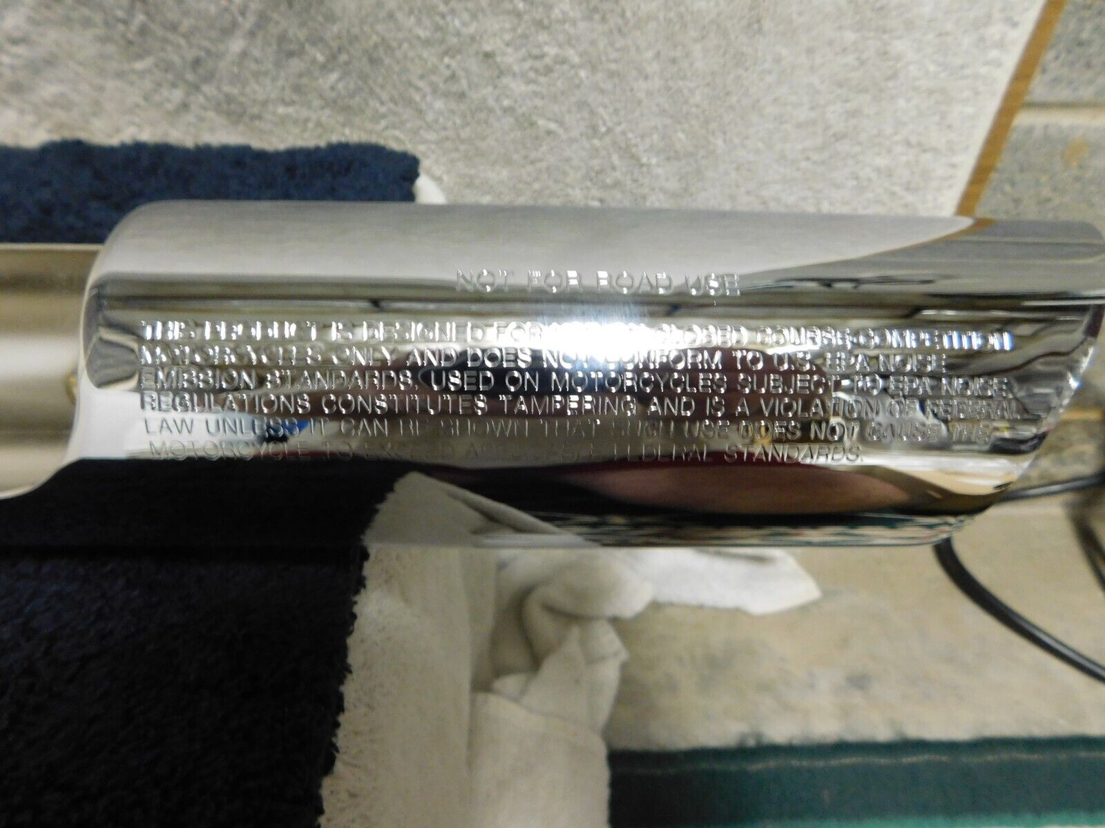 Harley-Davidson Screamin' Eagle Double Barrell Exhaust Frt. Heat Shield 64918-02 - Fresh Stock Dated February 2026