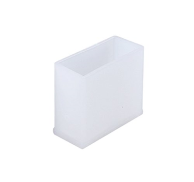 BUSHIBU 20 Pcs Black Clear Plastic USB A Male Anti-Dust Plug Stopper Cap Cover - Fresh Stock Dated February 2026