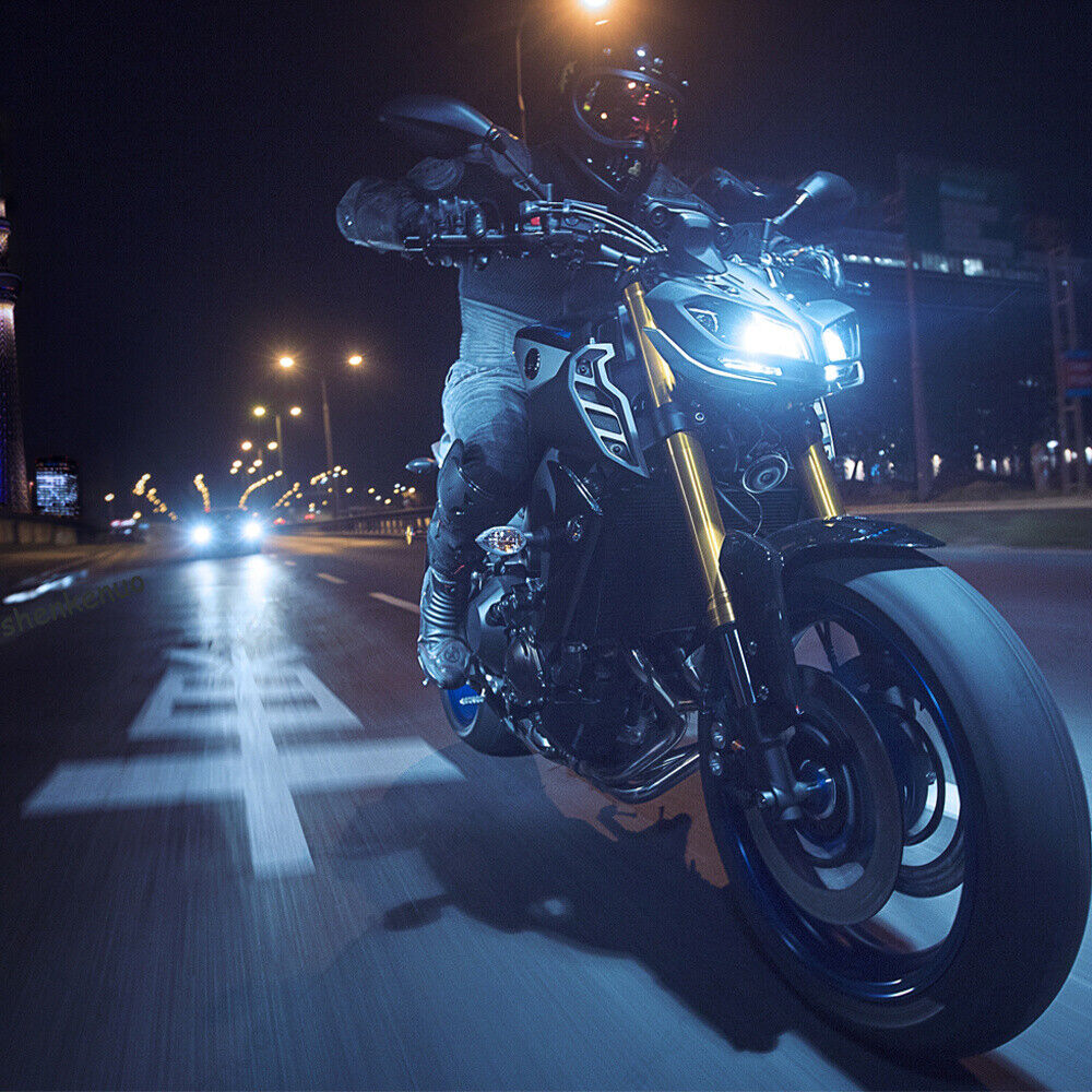 2 6000K Super Bright LED headlight bulbs for Honda Motorcycle 2019 CRF250L 55W - Fresh Stock Dated February 2026