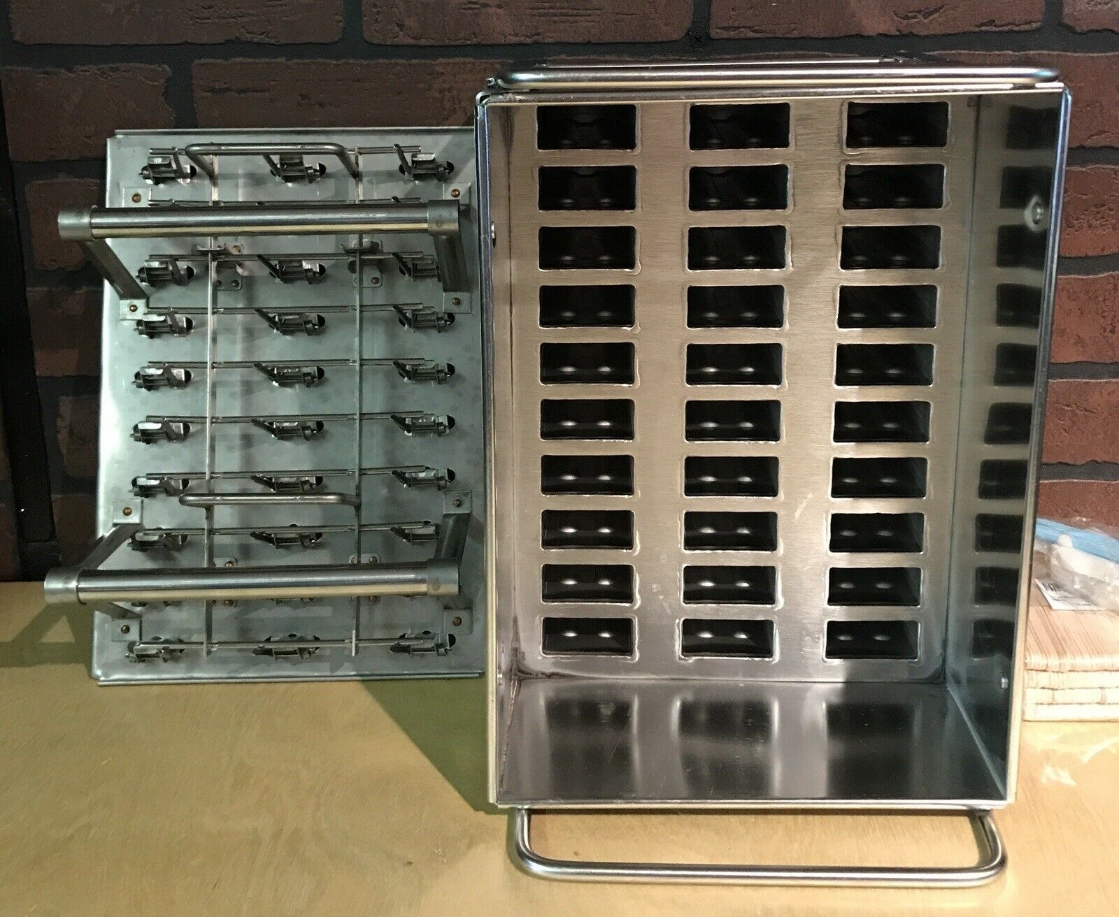 Lot Of 4, 30 pc Commercial Stainless Steel Ice Lolly Popsicle Pop Mold Ice Cream - Fresh Stock Dated February 2026