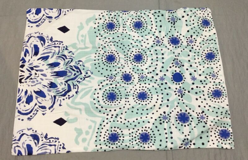 Pottery Barn PB Teen Organic Kelly Slater Blue Ocean Standard Sham - Fresh Stock Dated December 2025