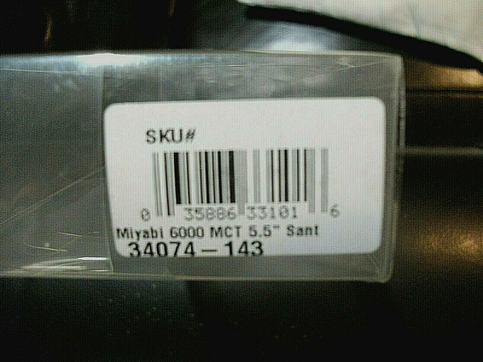 MIYABI SANT CHEFS KNIFE 6000 MCT 5.5 SANT 34074-143 BARGAIN PRICE BUY NOW - Fresh Stock Dated December 2025