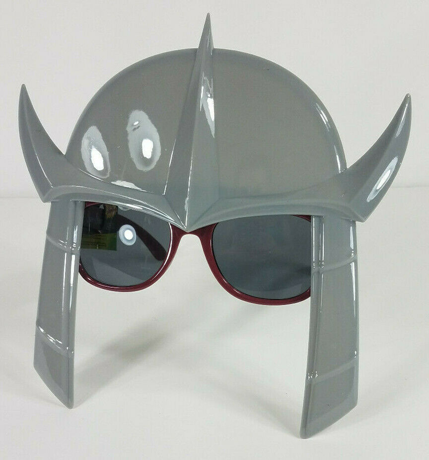 NWT Sun Staches TMNT Shredder Shades 3D sunglasses costume prop - Fresh Stock Dated February 2026