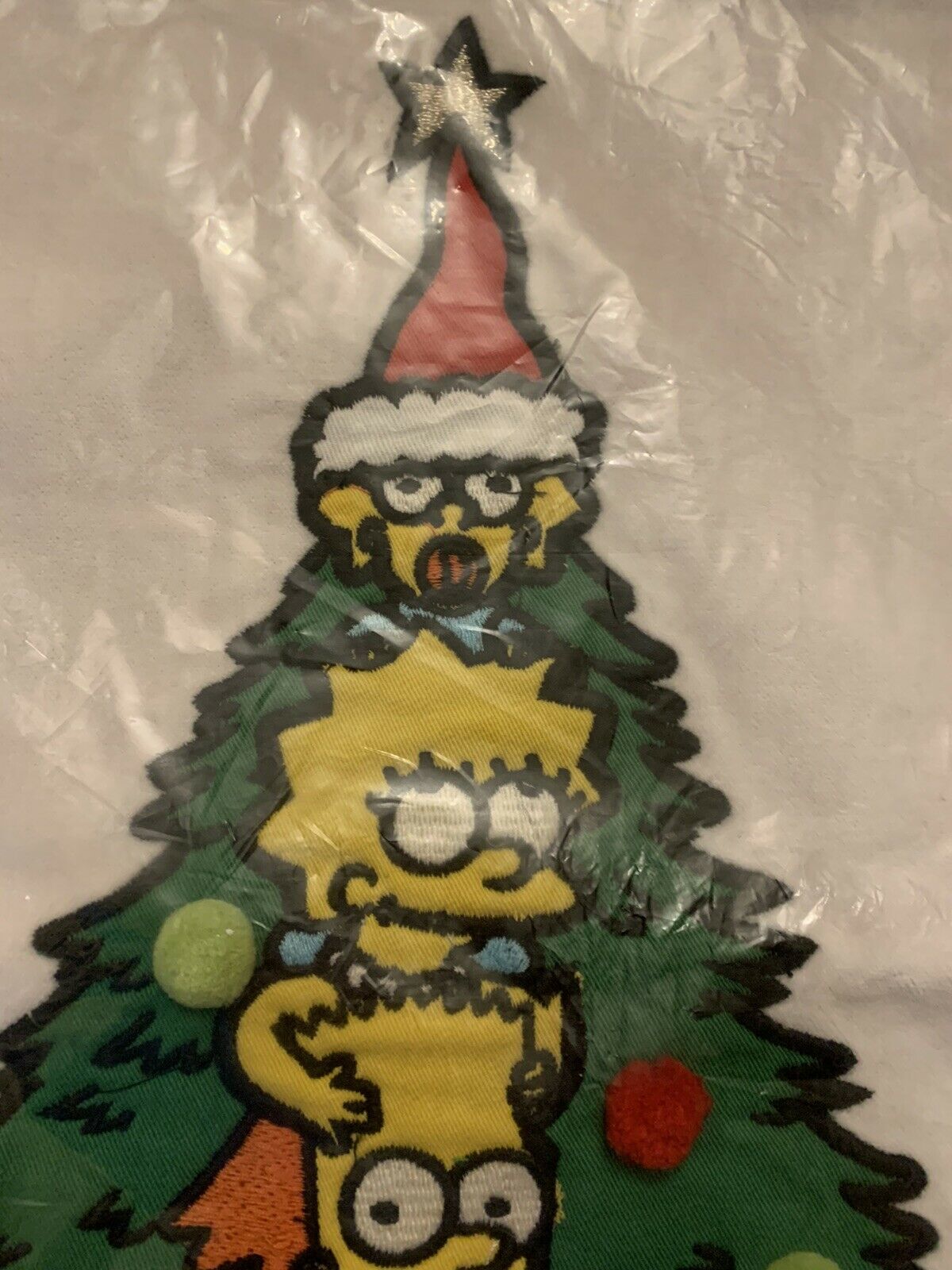 pottery barn SIMPSON Christmas pillow cover sham girl boy holiday Homer Bart 18