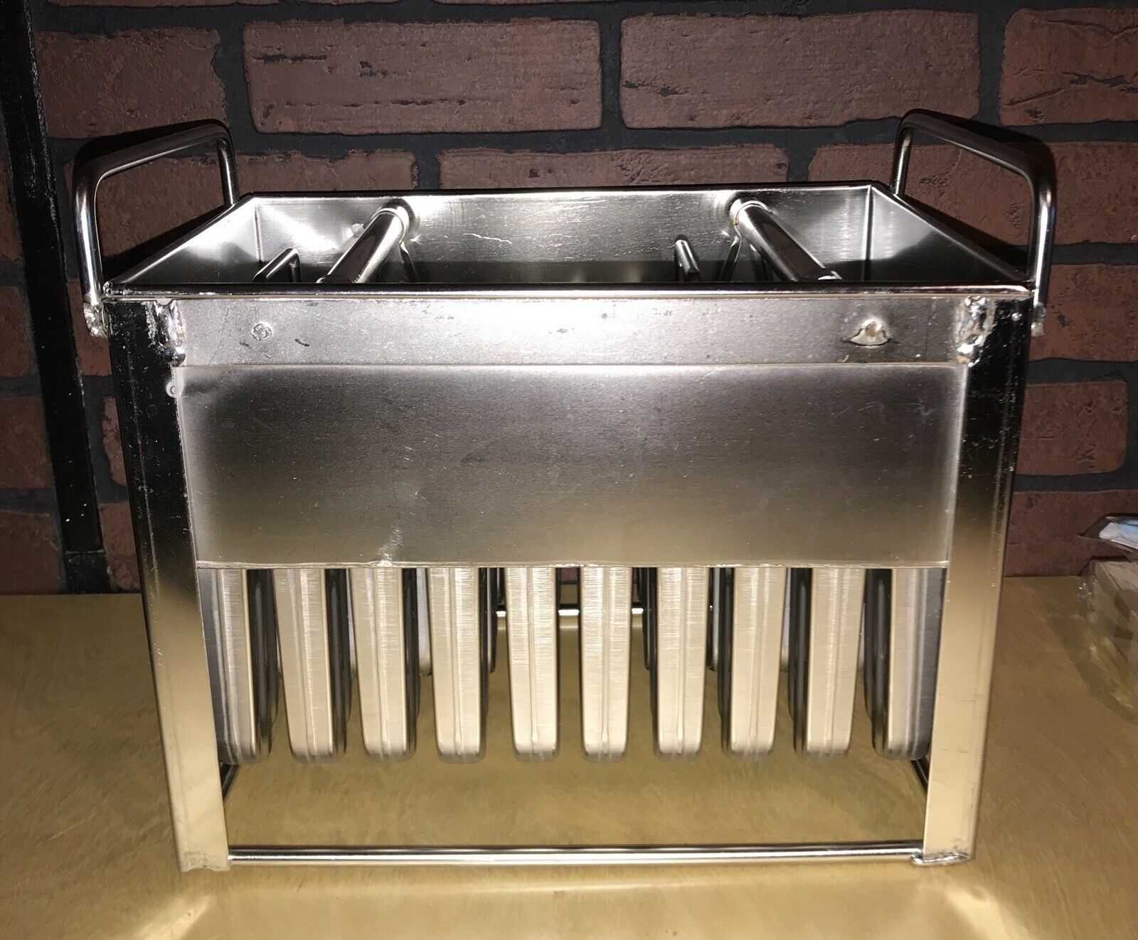 Lot Of 4, 30 pc Commercial Stainless Steel Ice Lolly Popsicle Pop Mold Ice Cream - Fresh Stock Dated February 2026