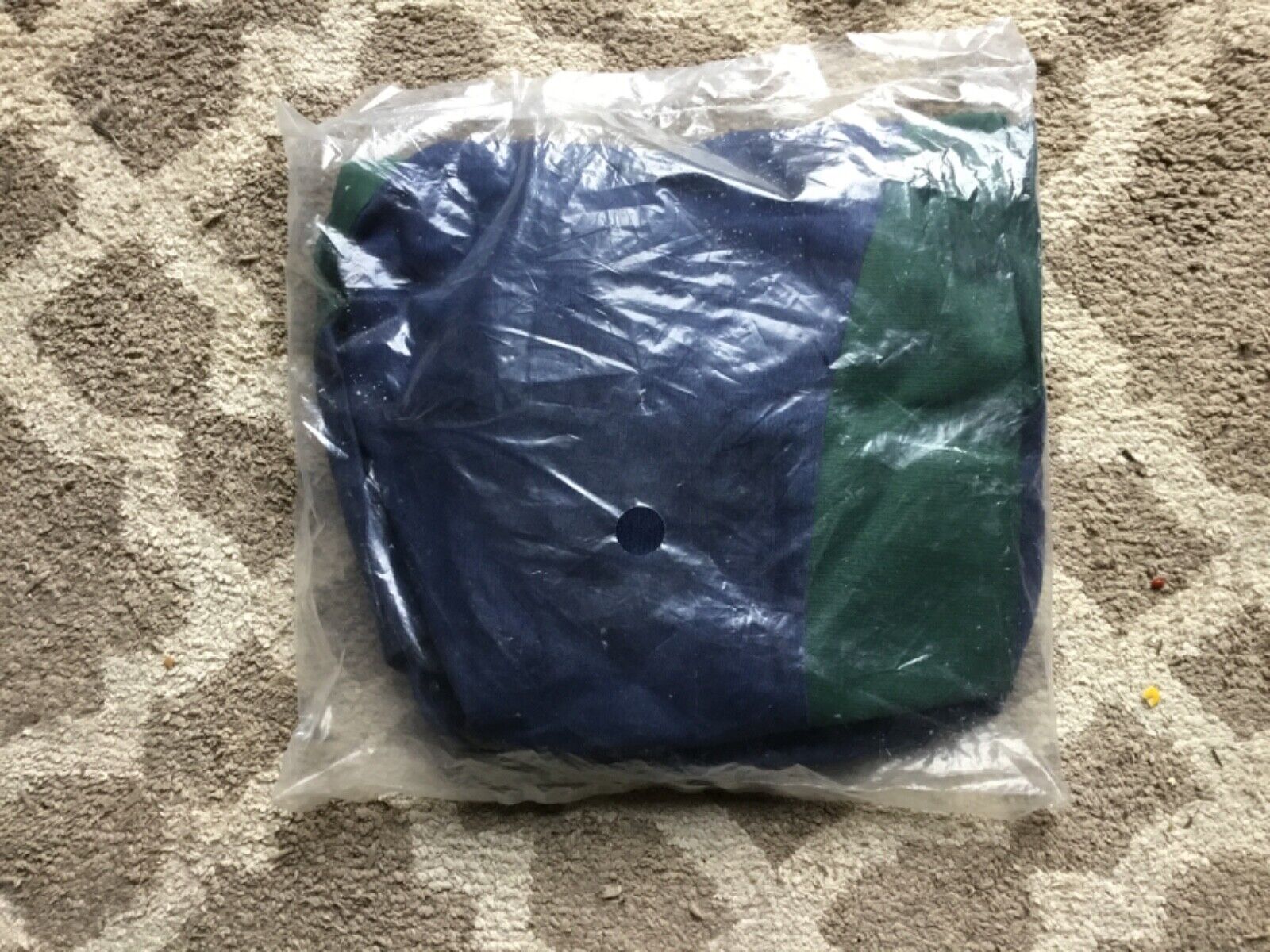 Cotton English Saddle Cover Hunter/JumperDressage Green/Navy - Fresh Stock Dated December 2025