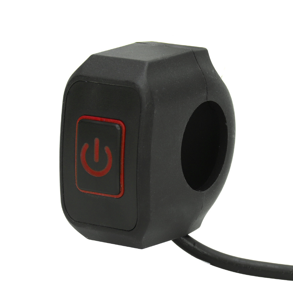 Red LED Light Headlight Switch with Plug Set for SUR-RON LightBee SEGWAY X260 X - Fresh Stock Dated February 2026