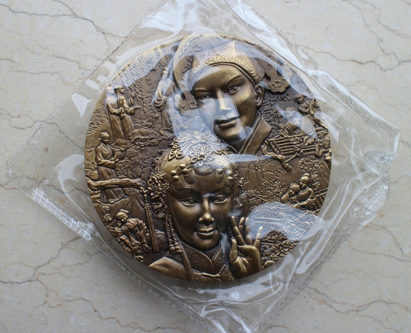 A Pair of China 90mm Medals Set - Peking Opera Series - Peony Pavilion - Fresh Stock Dated February 2026