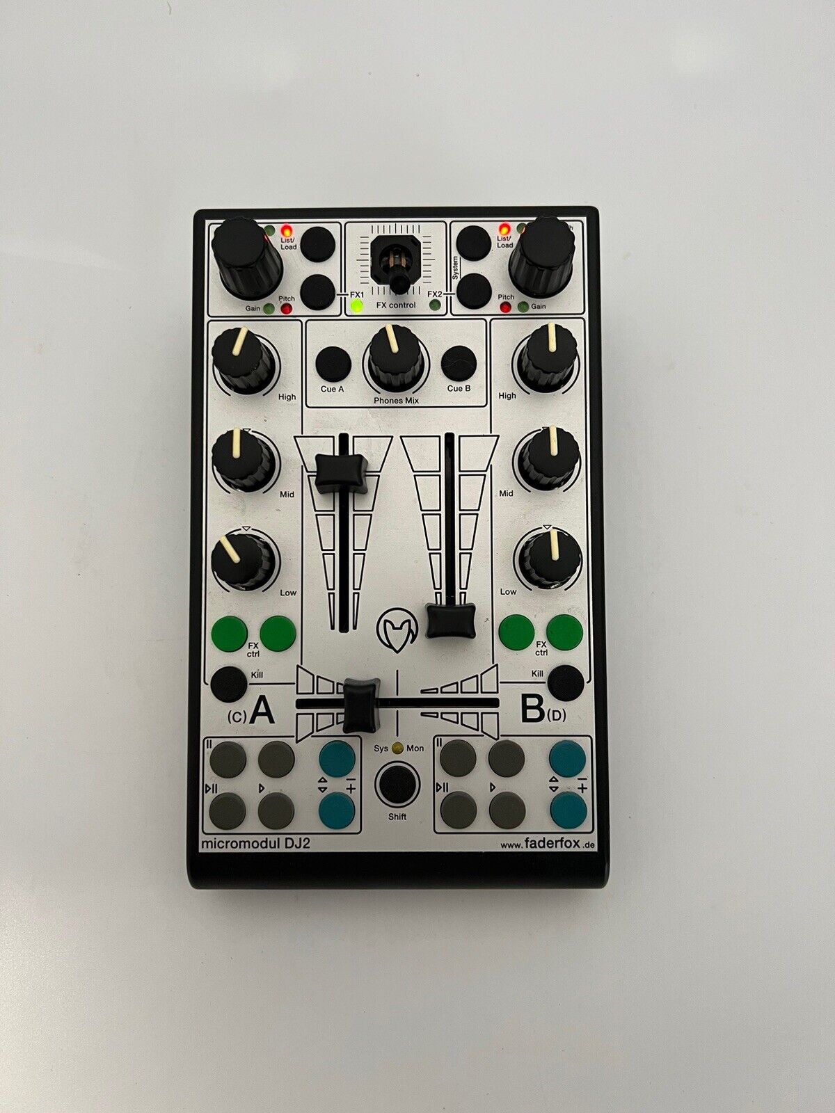 Faderfox Micromodul DJ2 Rare Tested NO CABLES OR BATTERY COVER - Fresh Stock Dated February 2026