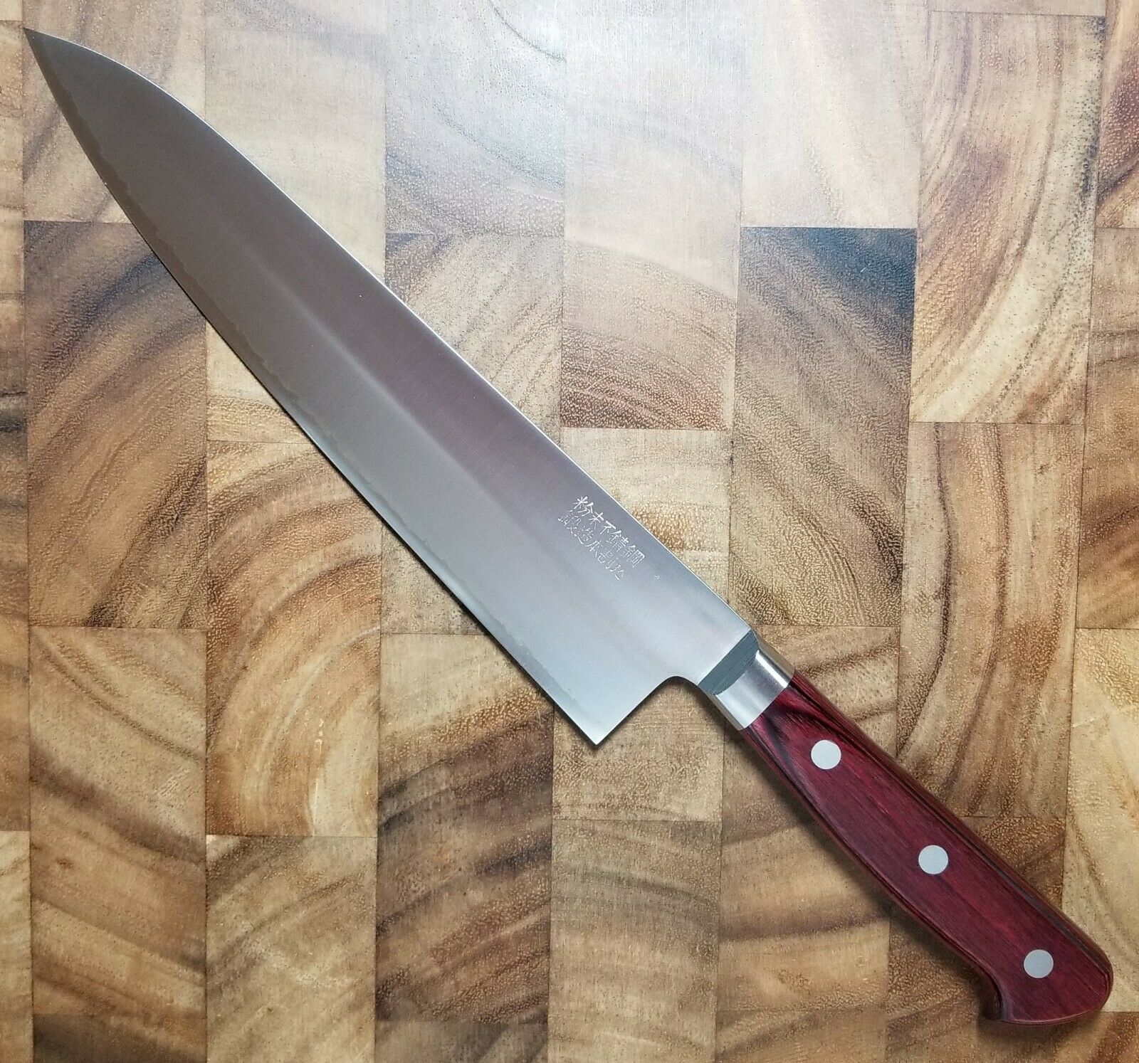 Takamura Migaki 210mm Gyuto Japanese Chef's Knife - R2/SG2 Powdered Steel - Fresh Stock Dated December 2025