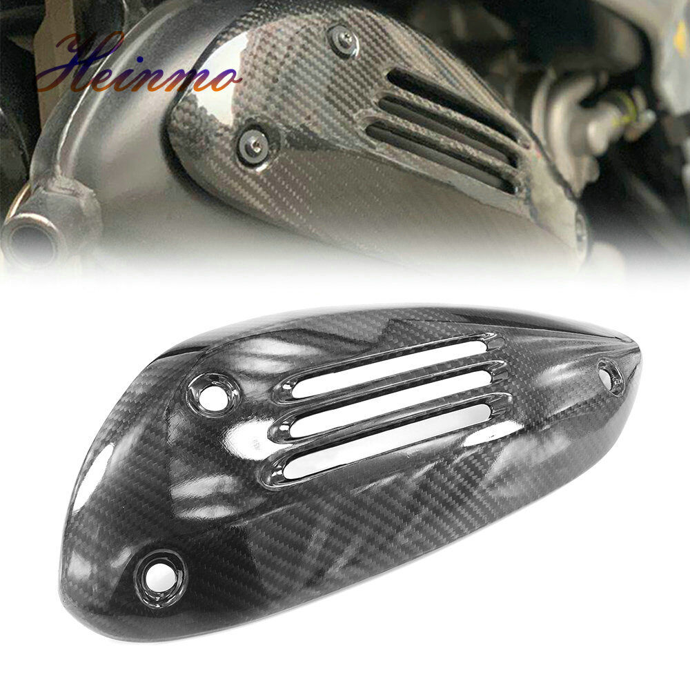 Real Carbon Fiber Exhaust Pipe Cover Heat Shield for GTS GTV 250 300 2013 - 2021 - Fresh Stock Dated February 2026