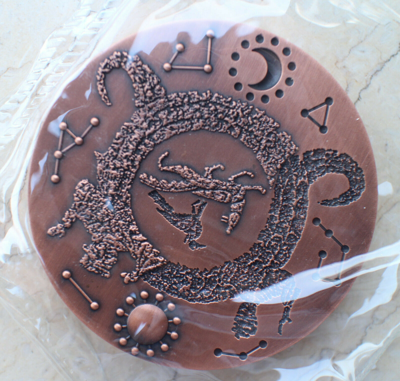 Pair China 60mm Copper Medals - Fuxi Creates Eight Trigrams, Nvwa Patches Up Sky - Fresh Stock Dated February 2026