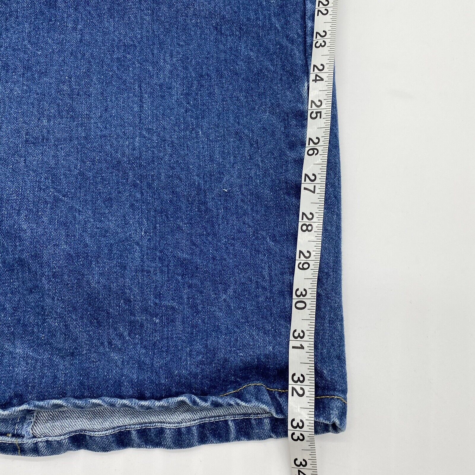 Vintage Bongo High Waist Denim Skirt Slit Open Front Midi Medium Wash Size 5 - Fresh Stock Dated March 2026