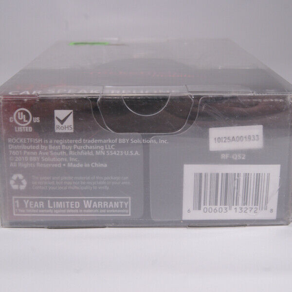 Rocketfish Mobile RF-QS2 Bluetooth Car Speakerphone Wireless Car Adapter Charger - Fresh Stock Dated December 2025