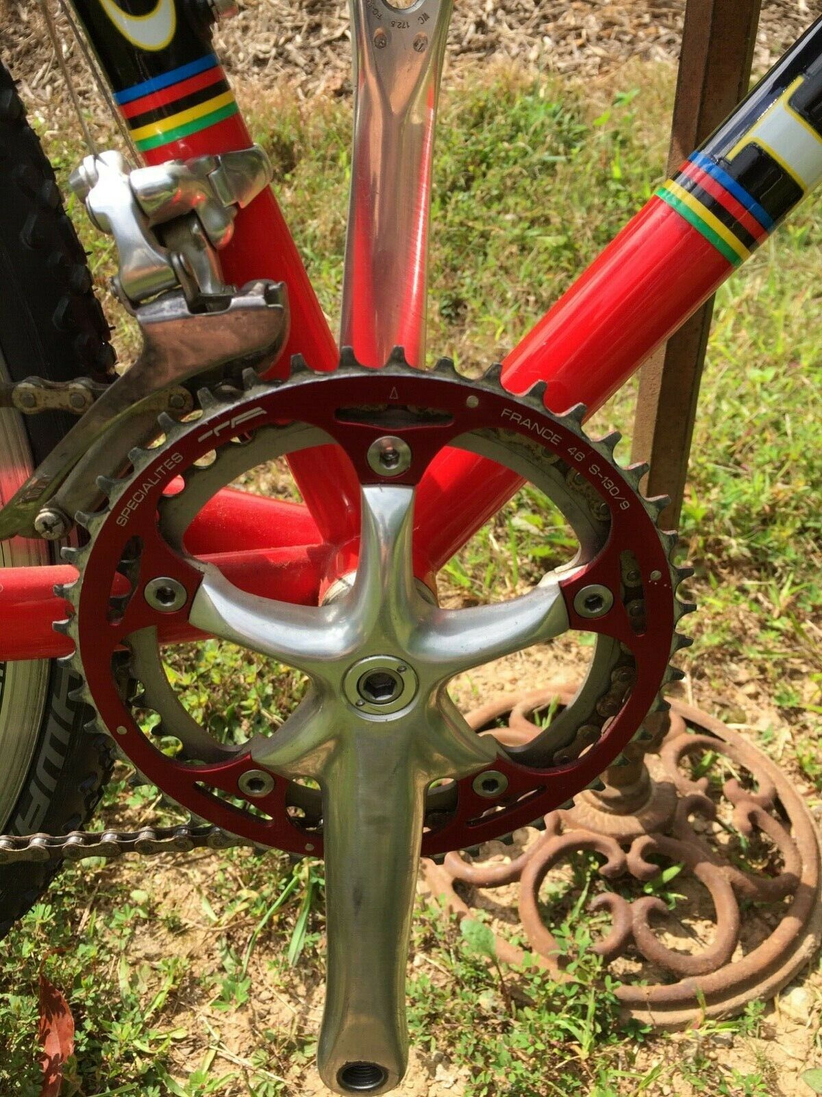 Vintage Steel Cyclocross Bike Saturn Pro Team Tim Johnson Racer IF Planet X - Fresh Stock Dated February 2026