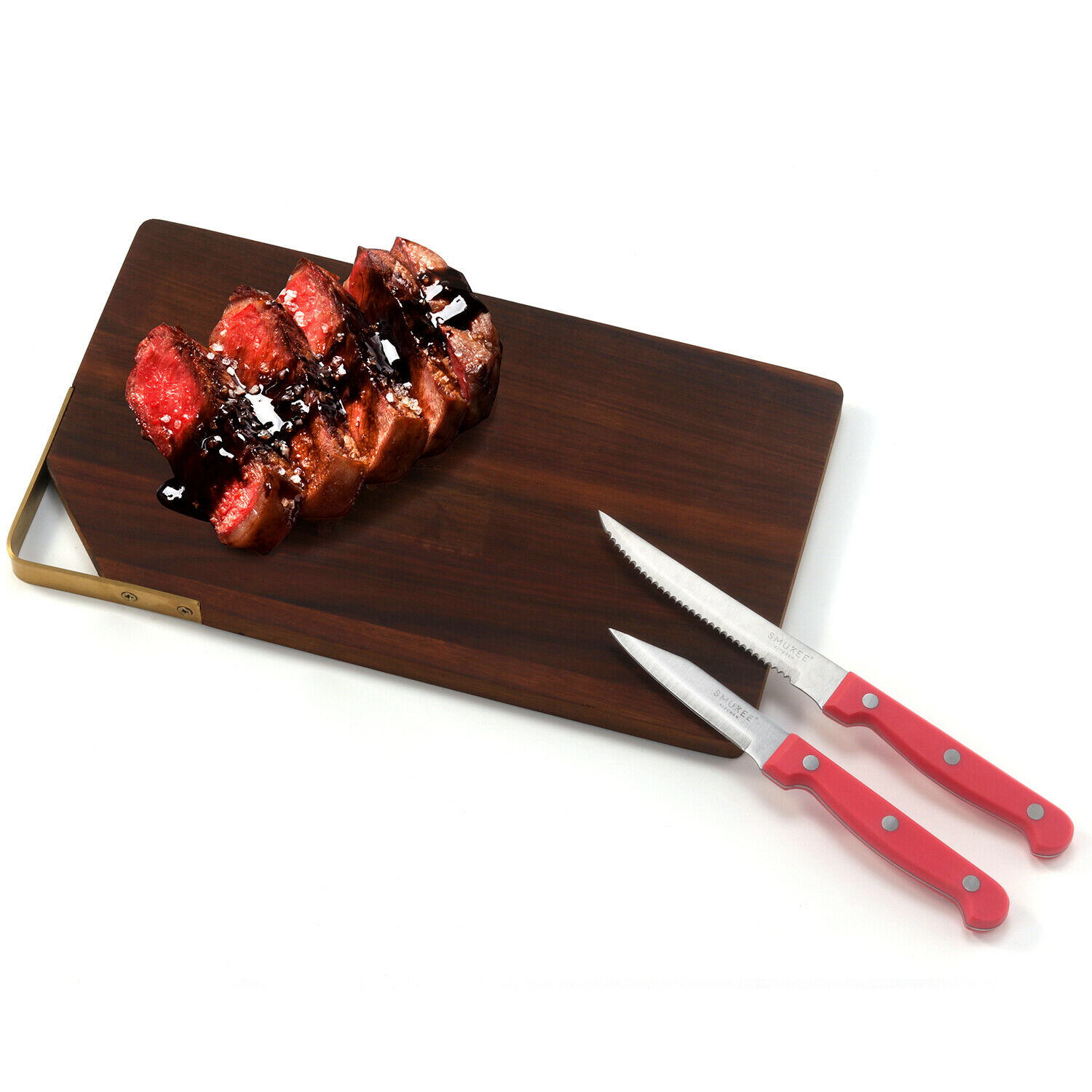 Stainless Steel Serrated Utility Knife and Paring Knife, 2pc set - Fresh Stock Dated January 2026