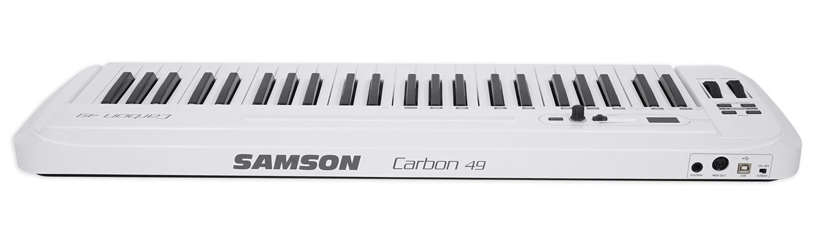 Samson Carbon 49 Key USB MIDI DJ Keyboard Controller+Komplete Elements Software - Fresh Stock Dated February 2026