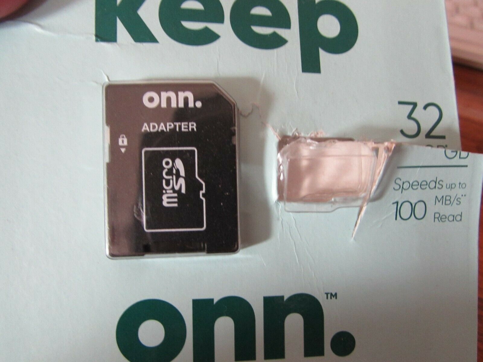 2 New/pkg Keep ONN. MicroSDHC adapters - Fresh Stock Dated February 2026