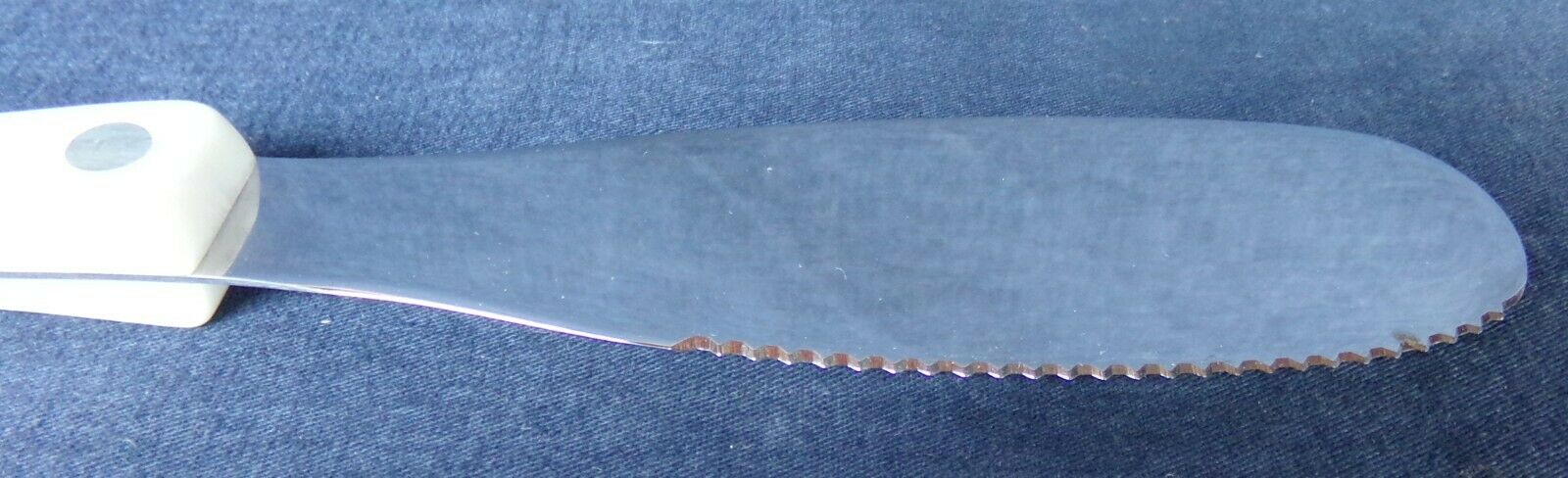 Cutco 1768 Spatula Spreader w Serrated Blade & White Pearl Handle > Personalized - Fresh Stock Dated December 2025