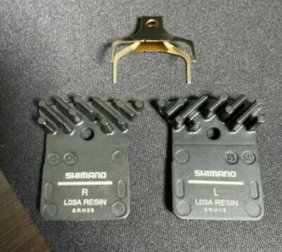 SHIMANO Bicycle Brake Pads L03A With resin fins Y8PU98040 Japan New - Fresh Stock Dated February 2026