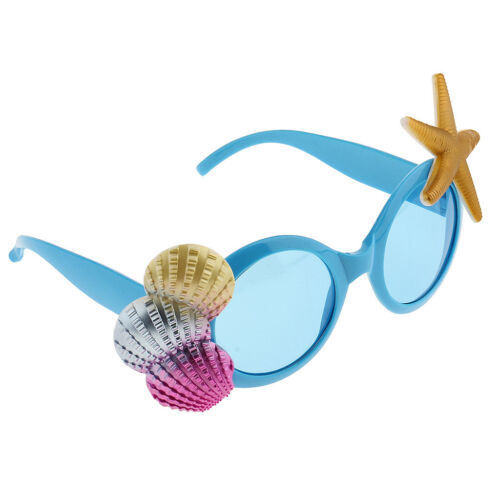Tropical Style Sea Starfish Shell Sunglasses Fancy Dress Party Glasses - Fresh Stock Dated February 2026