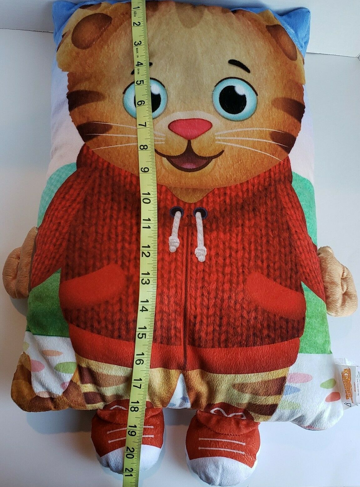 Daniel Tigers' Neighborhood Plush Pillow 3D - Fresh Stock Dated February 2026