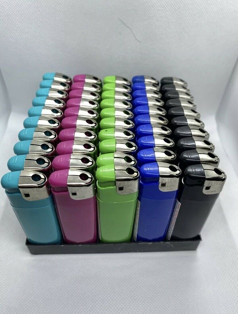 100 Lighter Pack - Push Button - Filled - Fresh Stock Dated December 2025