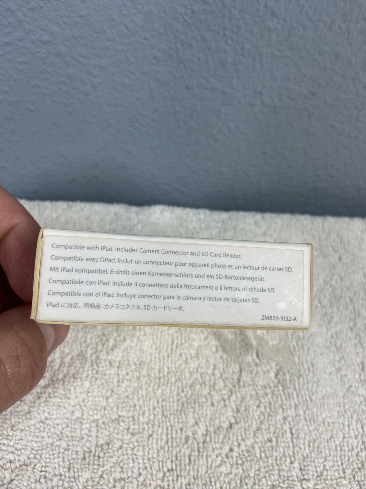 Genuine Apple iPad Camera Connection Kit MC531ZM/A (A1362 & A1358) New - Fresh Stock Dated February 2026