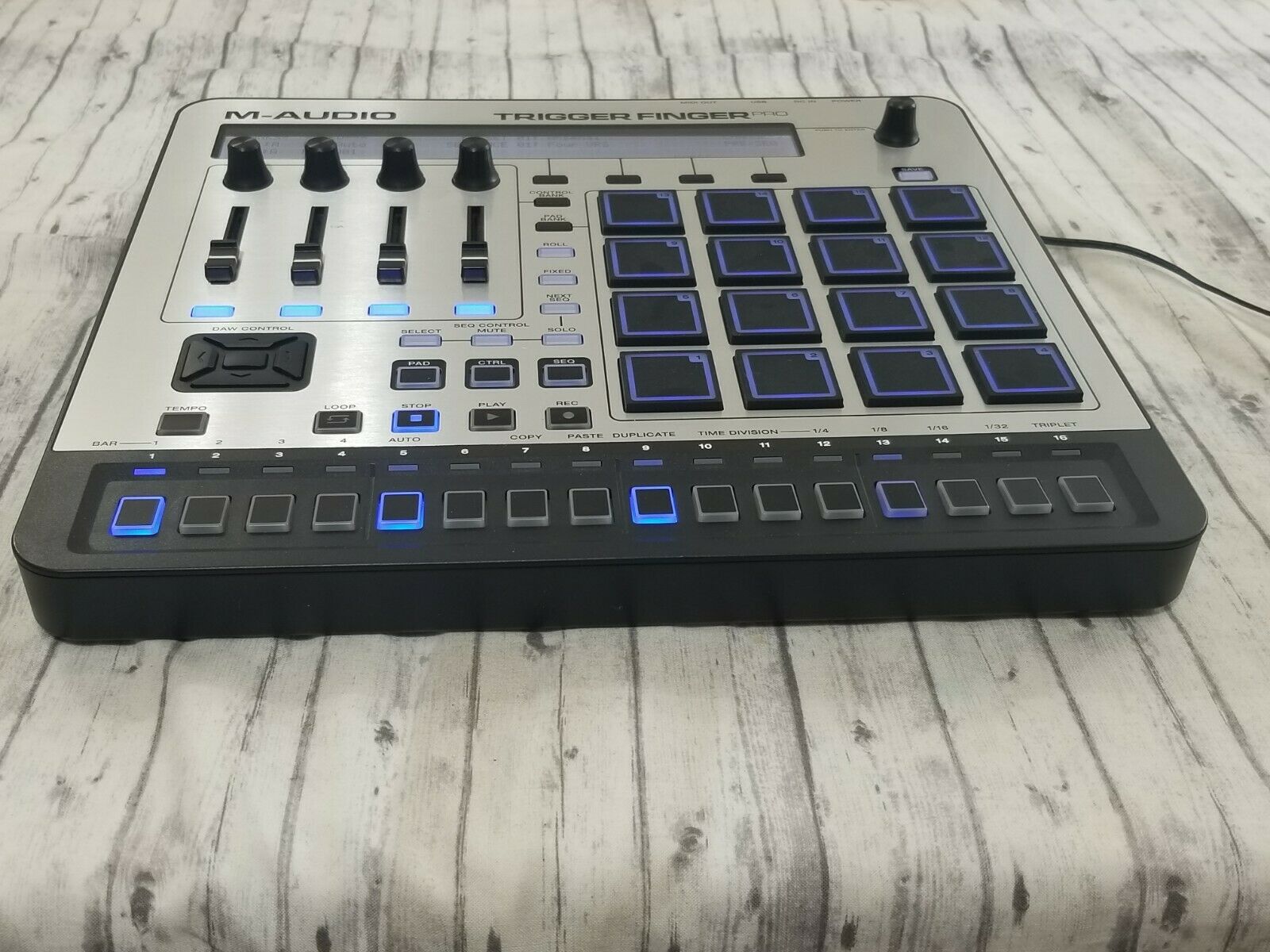 M-Audio Trigger Finger Pro Pad Controller & Step Sequencer With Box - Fresh Stock Dated February 2026