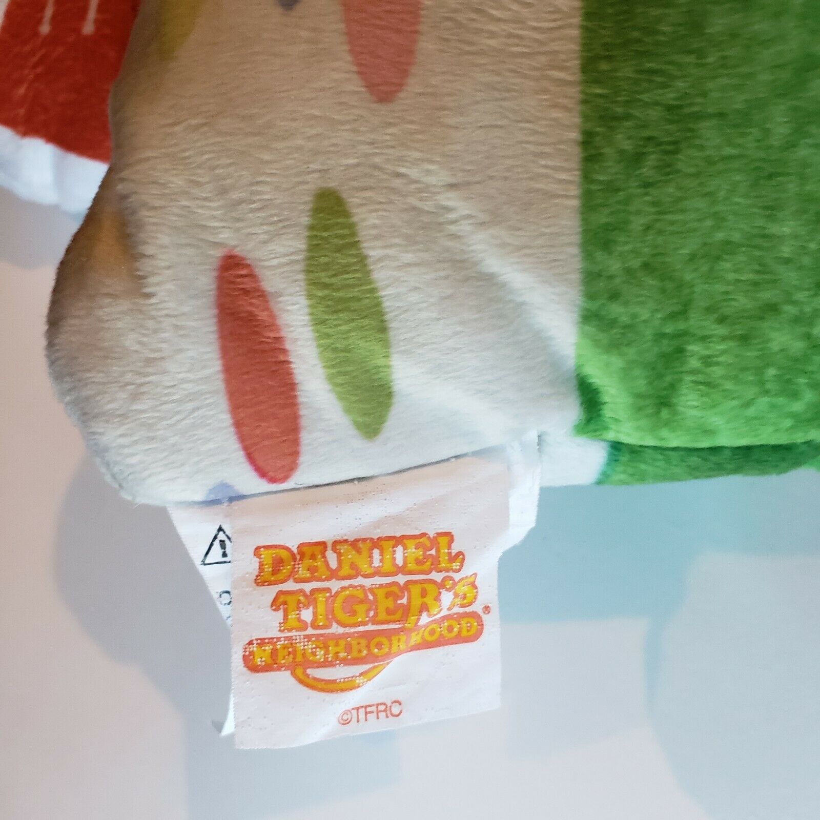 Daniel Tigers' Neighborhood Plush Pillow 3D - Fresh Stock Dated February 2026