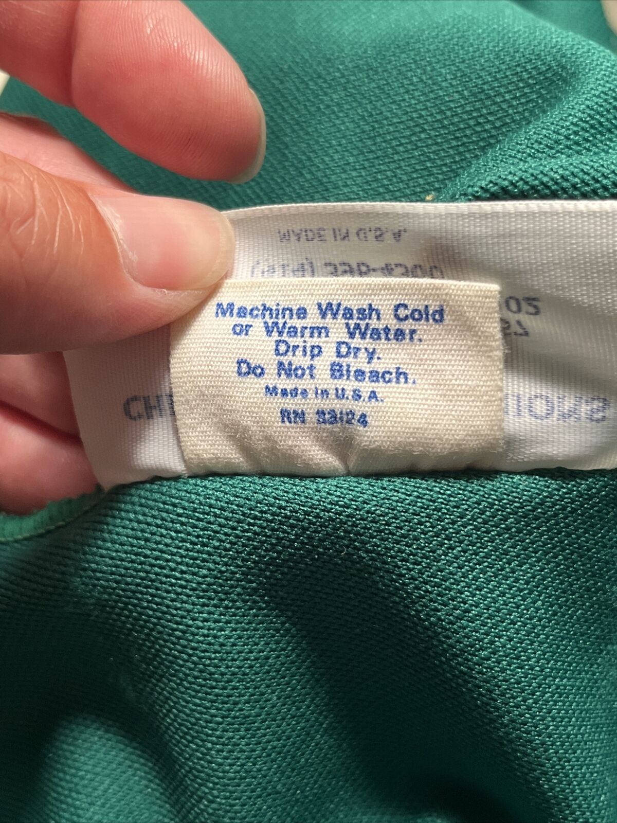 Vintage 80s Pleated Green/White Cheerleader Medium Skirt East-Tenn - Fresh Stock Dated March 2026