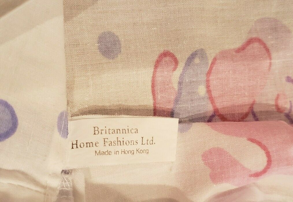 Vintage Pillowcase Ballerina Ballet Dancing Animals Bunny Puppy Bear Elephant - Fresh Stock Dated January 2026