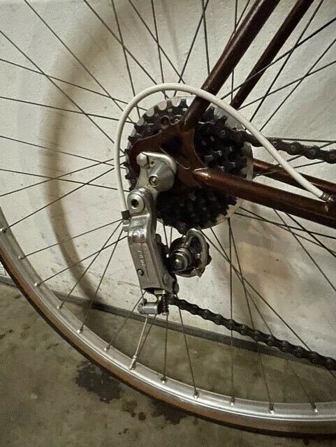 VINTAGE 1966 Raleigh Carlton - ALL ORIGINAL RARE!  Coffee brown Reynolds 531 - Fresh Stock Dated December 2025