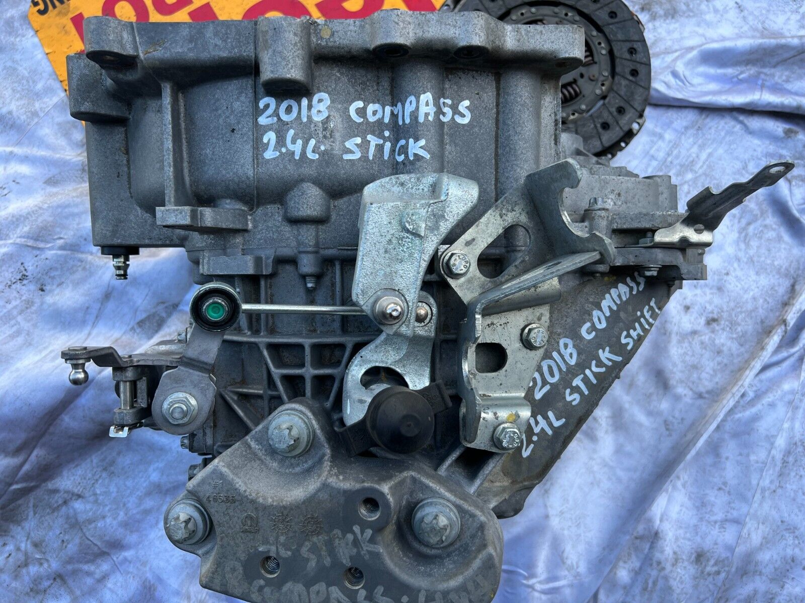 2018 - 2022 JEEP COMPASS 2.4L 4X4 STICK SHIFT MANUAL TRANSMISSION 37K MILES OEM - Fresh Stock Dated February 2026