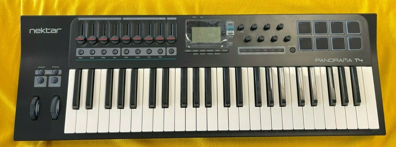 Nektar Panorama T4 49 Key MIDI USB Controller Keyboard - Fresh Stock Dated February 2026