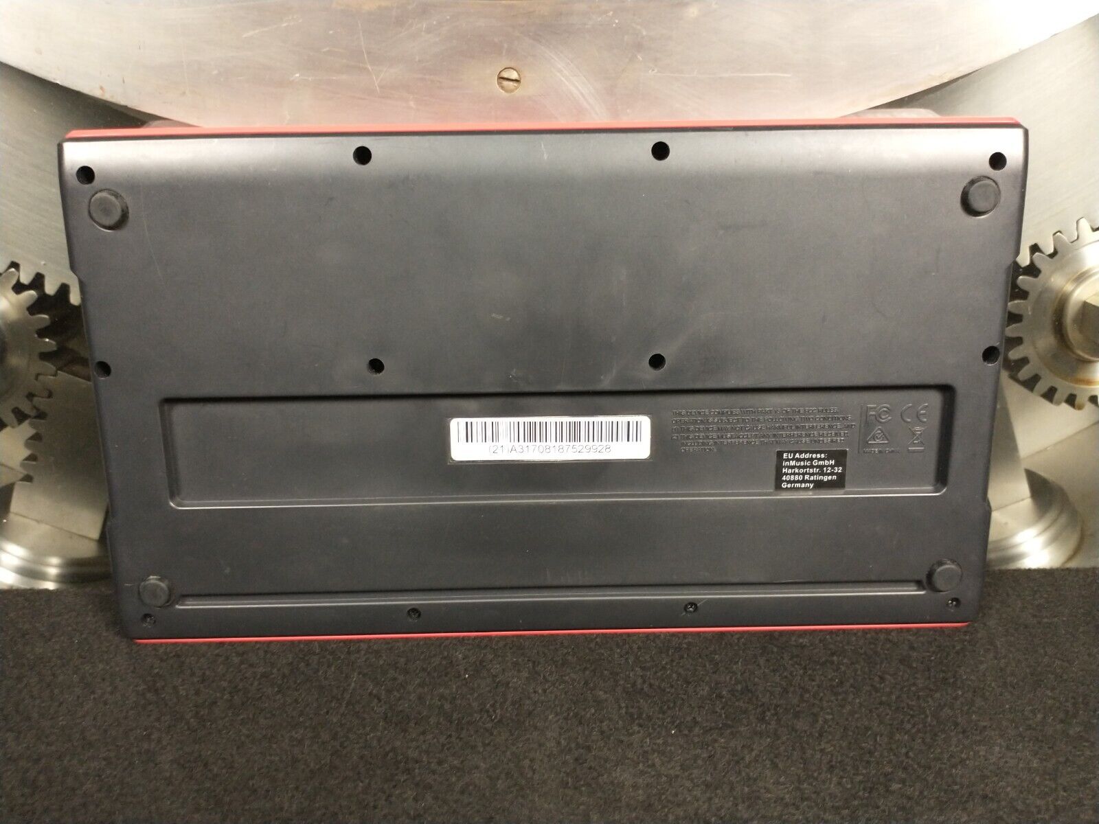 Akai MPK Mini Play Portable 25-Key MIDI Controller Red & Black - Fresh Stock Dated February 2026