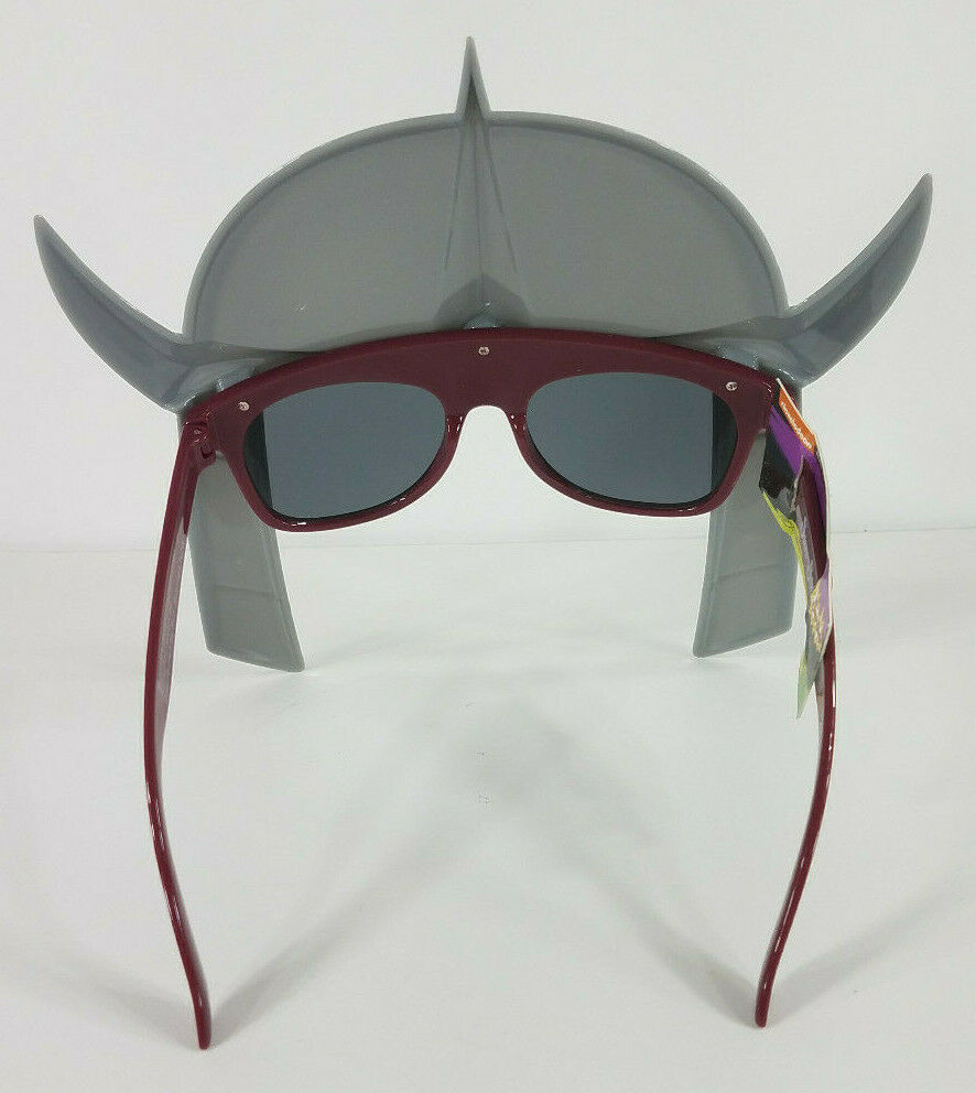 NWT Sun Staches TMNT Shredder Shades 3D sunglasses costume prop - Fresh Stock Dated February 2026