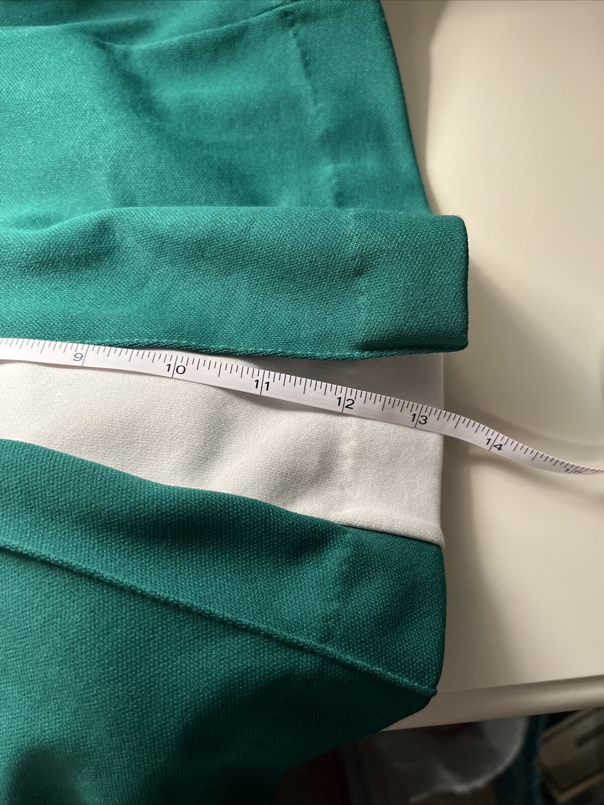 Vintage 80s Pleated Green/White Cheerleader Medium Skirt East-Tenn - Fresh Stock Dated March 2026