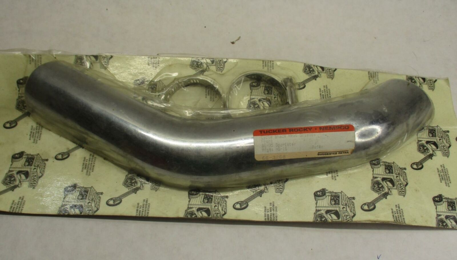 Cycle Shack NOS Harley Davidson Heat Shield Front HS-16 - Fresh Stock Dated February 2026