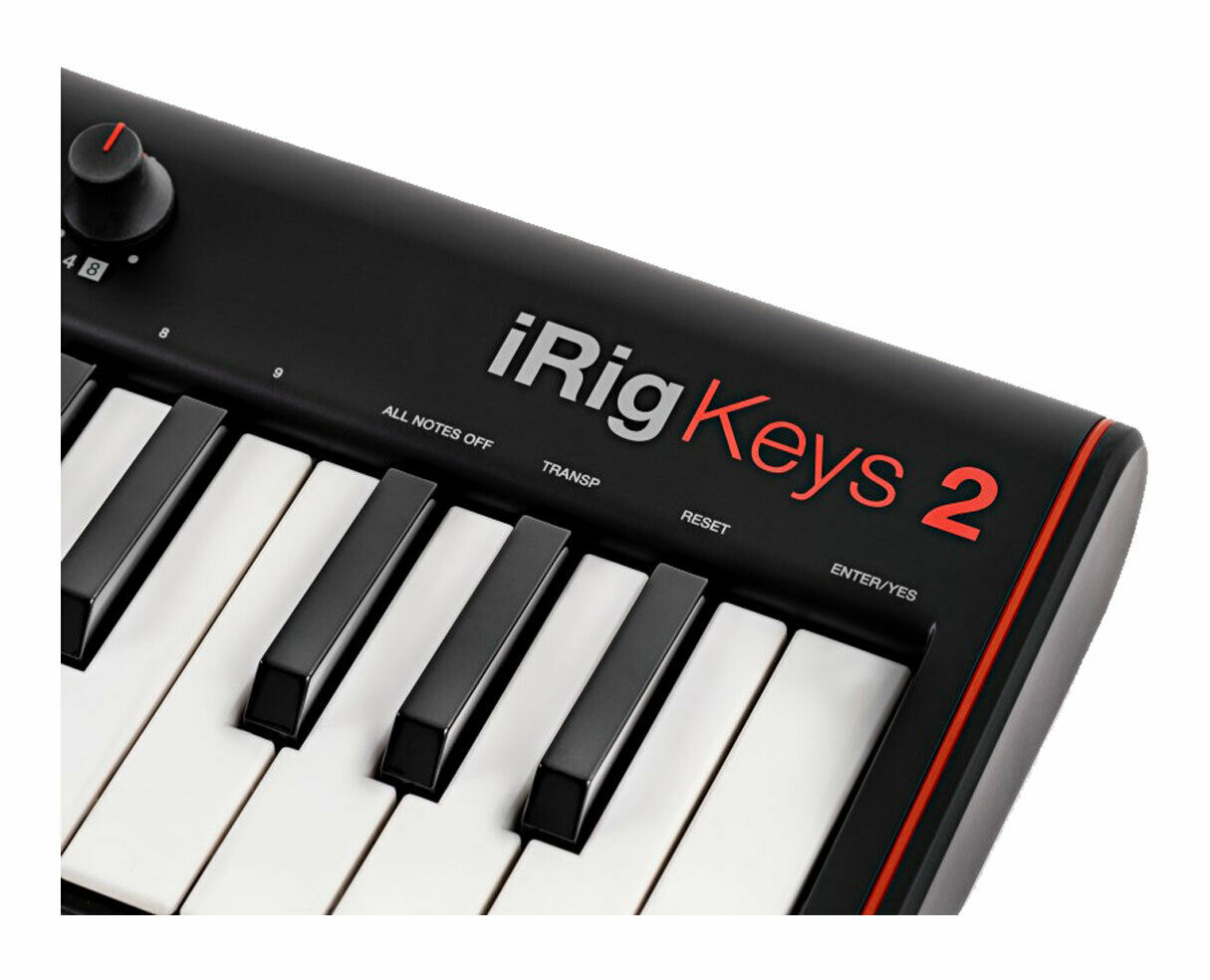 IK Multimedia iRig Keys 2 - compact 37-key MIDI controller - Fresh Stock Dated February 2026