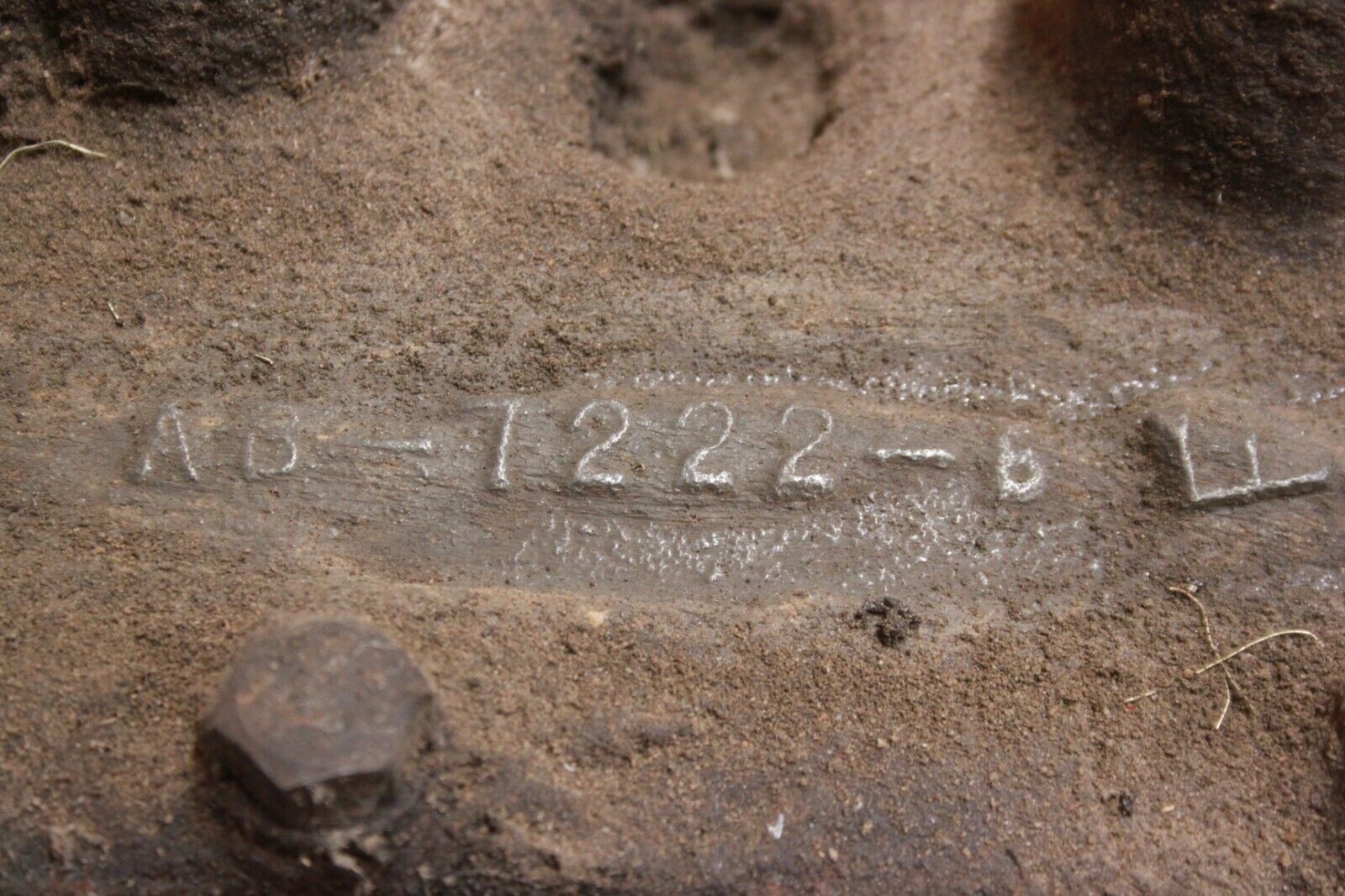 Original 1950's Ford Passenger Car 3-Speed Manual Transmission AB-7651-A CORE - Fresh Stock Dated February 2026