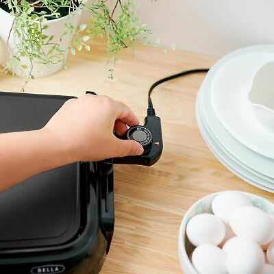 Bella - 10x 16Nonstick Griddle - Black - Fresh Stock Dated December 2025