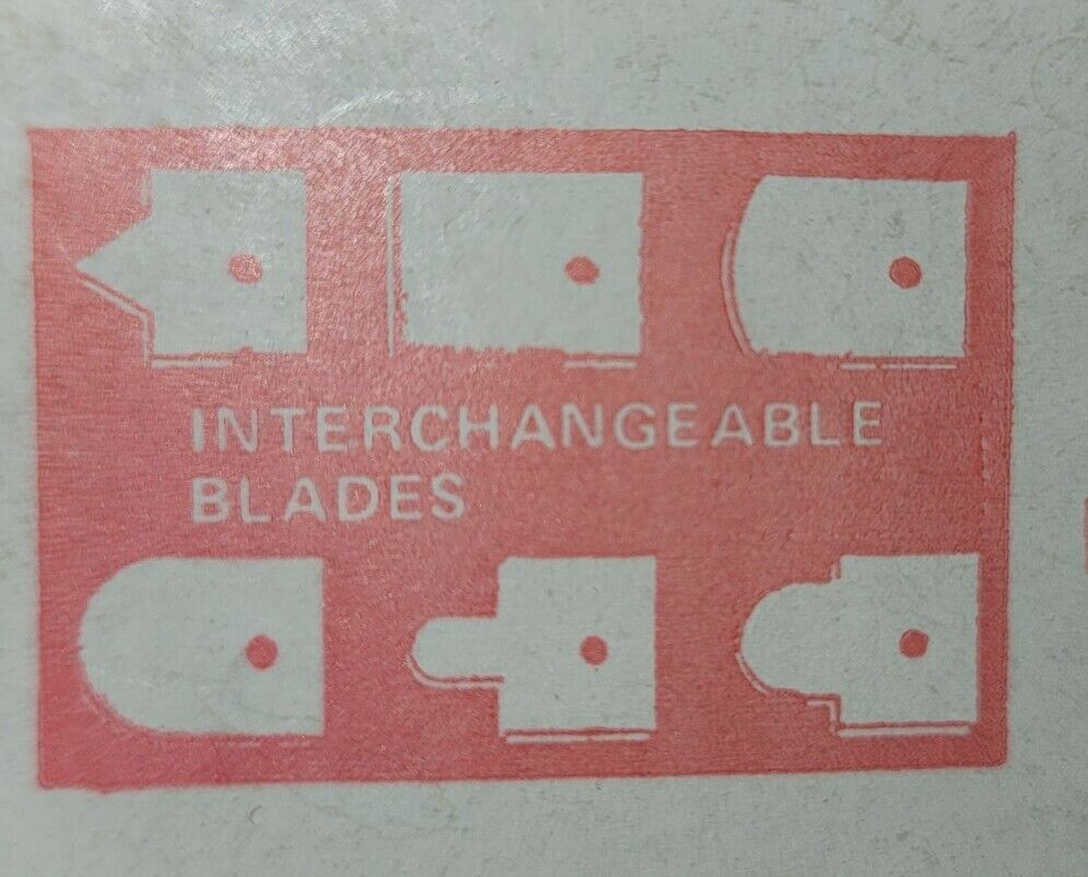 SHAPE-SKRAPE 324 Vintage Scraper 6 Interchangeable Blades 🇺🇸 USA NOS - Fresh Stock Dated February 2026