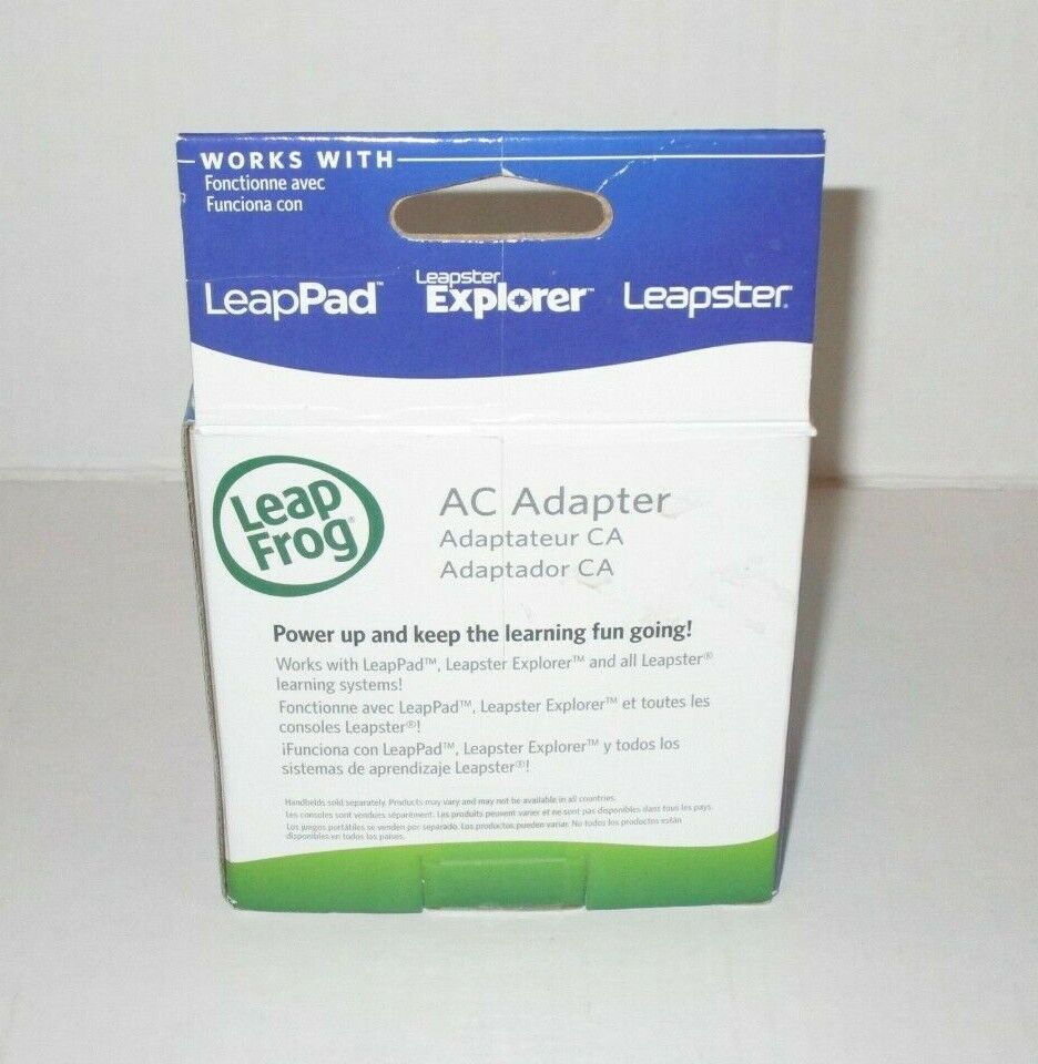 LeapFrog 9V AC Adapter Works With LeapPad Leapster Explorer Leapster New In Box - Fresh Stock Dated February 2026