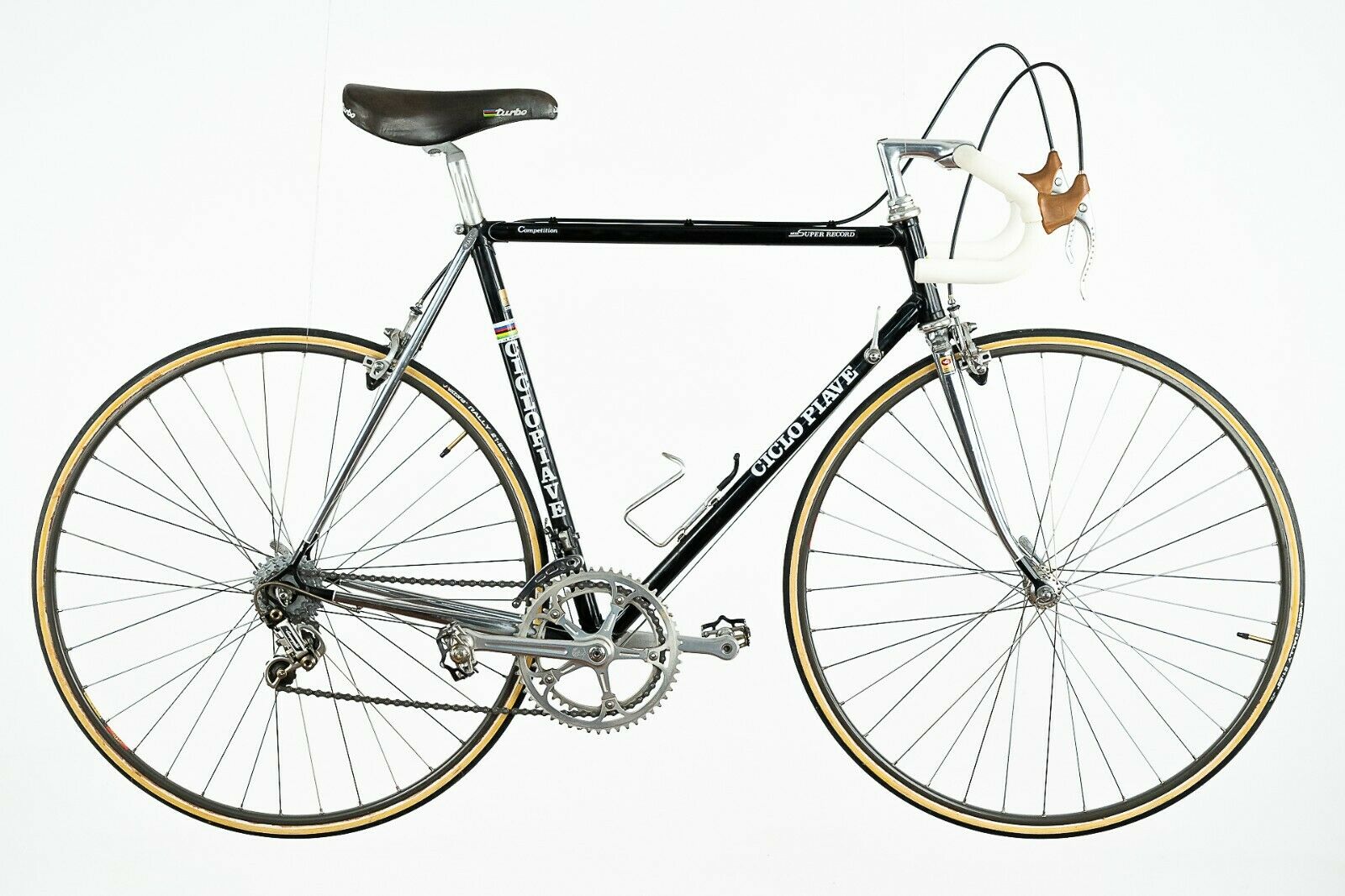NOS CICLO PIAVE CAMPAGNOLO SUPER RECORD STEEL ROAD BIKE VINTAGE OLD ITALIAN 80s - Fresh Stock Dated February 2026