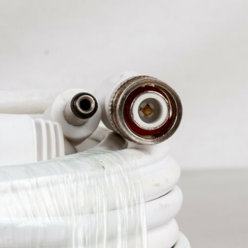 RG59 Coaxial Cable 25ft 60ft Bulk Coax DUAL / QUAD Outdoor 20AWG - BLACK WHITE - Fresh Stock Dated December 2025